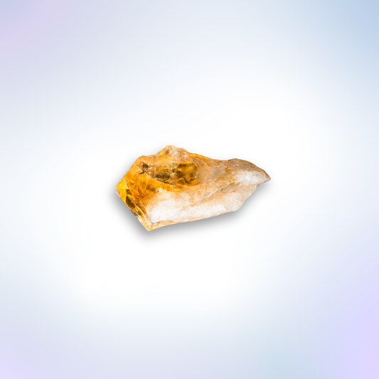 Citrino Pontas Bruto — Vitalidade, Prosperidade, Entusiasmo