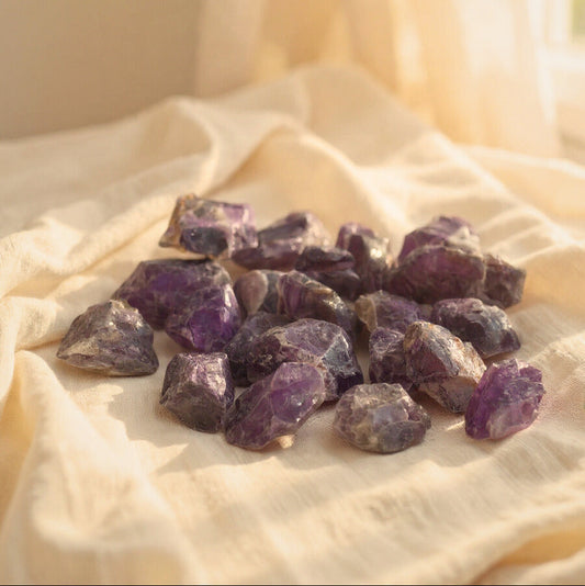 Ametista Bruta — Espiritualidade, Intuição, Meditação