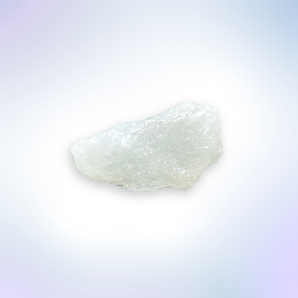 Quartzo Cristal Bruto — Proteção, Transmutação, Castidade