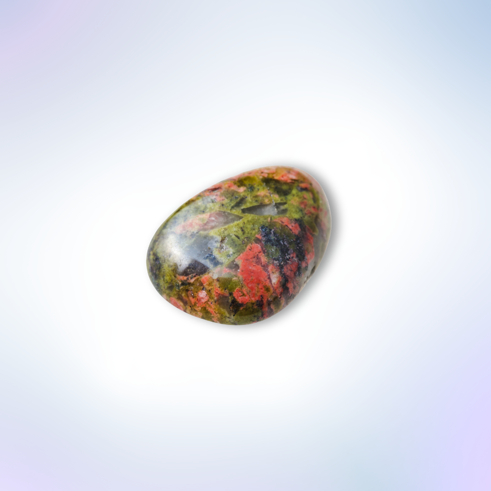 Unakite Rolado — Resiliência, Desbloqueios, Cura Interior