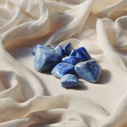 Lápis Lazúli Rolado — Sabedoria, Intuição, Clareza Mental