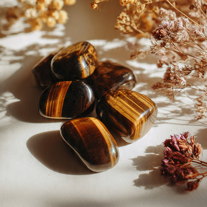 Olho de Tigre Rolado — Proteção, Coragem e Foco