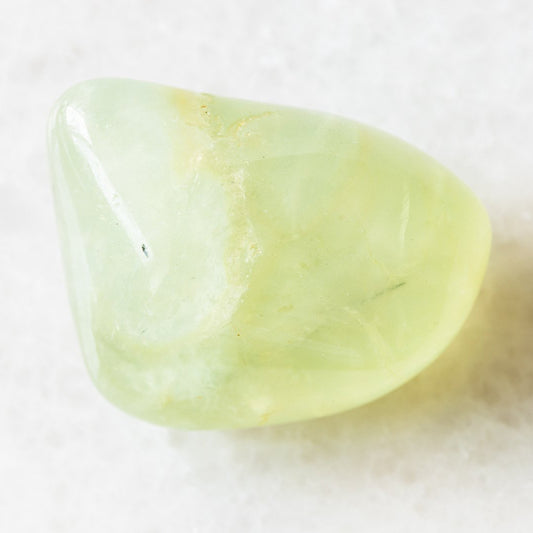 Prehnite  Rolada — Cura, Desapego, Harmonia