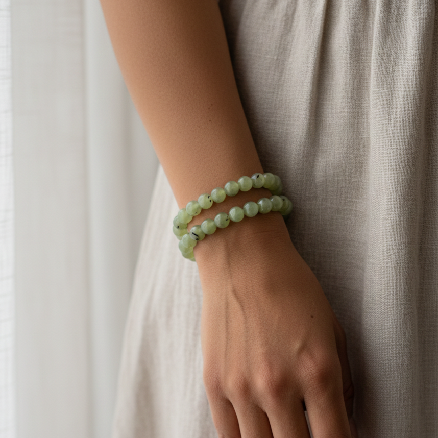 Pulseira Jade 8mm