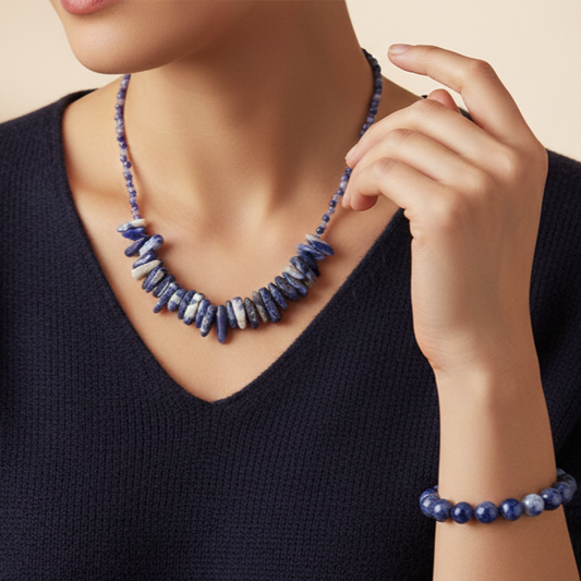 Colar Sodalita