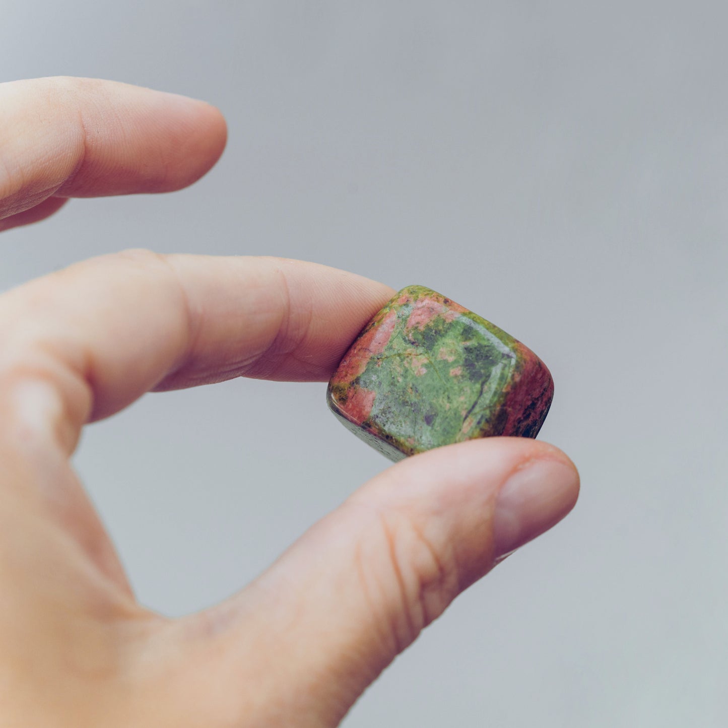 Unakite Rolado — Resiliência, Desbloqueios, Cura Interior