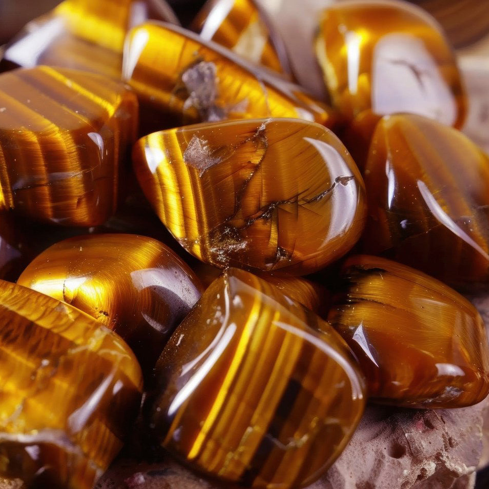 Olho de Tigre Rolado — Proteção, Coragem e Foco