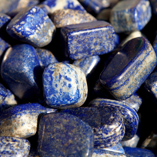 Lápis Lazúli Rolado — Sabedoria, Intuição, Clareza Mental