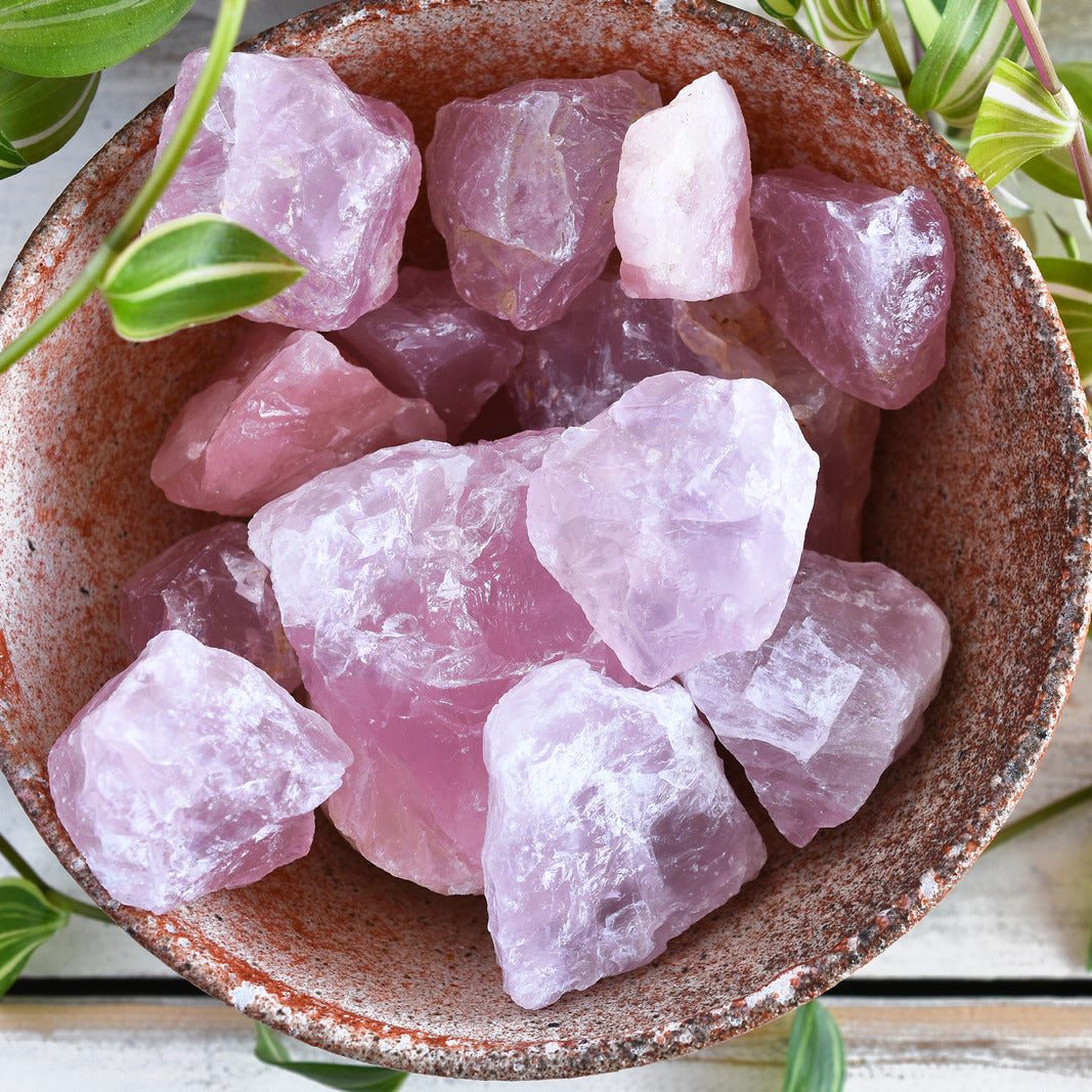 Quartzo Rosa Bruto — Amor, Relacionamentos, Harmonia